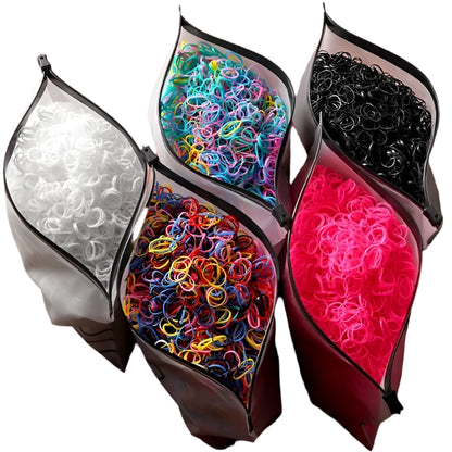Colorful Disposable Hair Ties - 500/1000/2000pcs