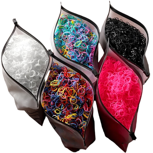 Colorful Disposable Hair Ties - 500/1000/2000pcs