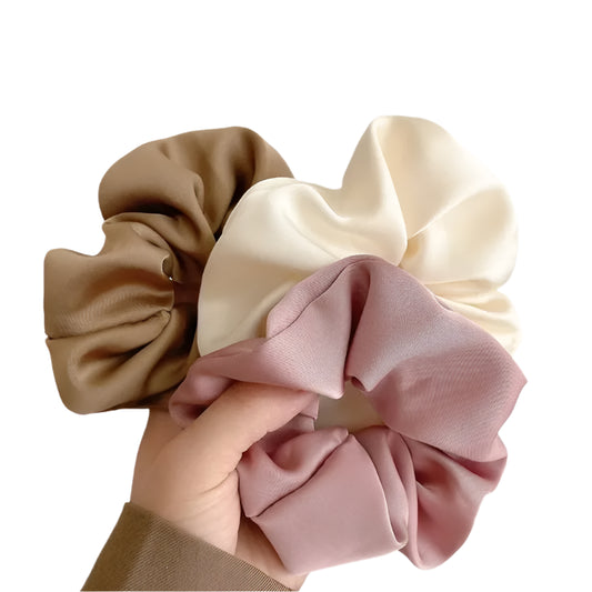 Luxe French Satin Scrunchie