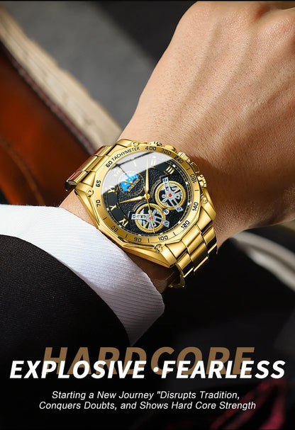 BINBOND Men’s Luxury Quartz Watch