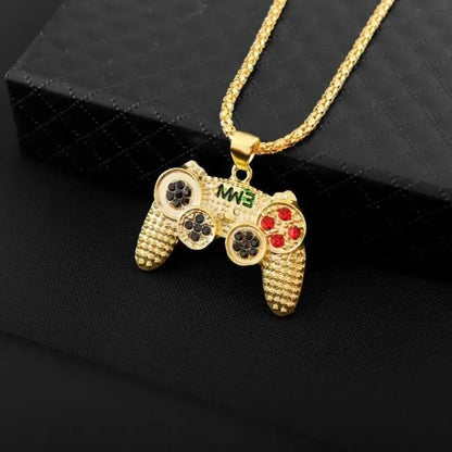 RAKOL Trendy Gamepad Stainless Steel Necklace