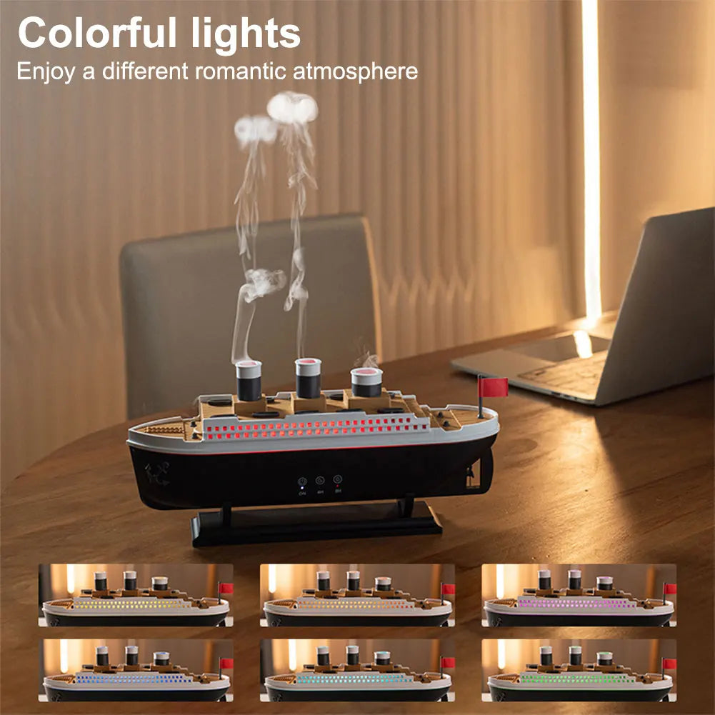 Titanic Diffuser & Color Changing Night Light