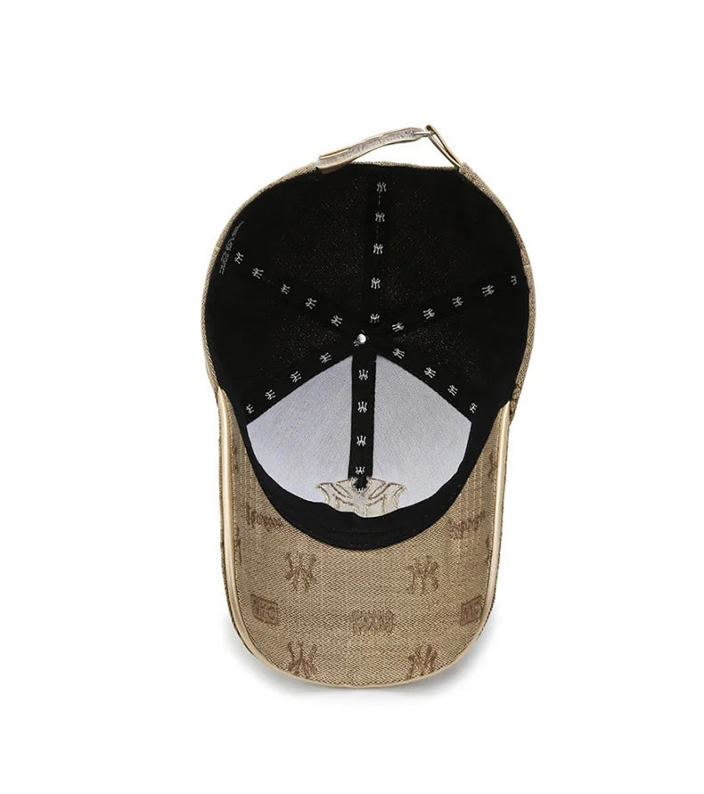 Street Style Essential Embroidered Letter Cotton Baseball Cap