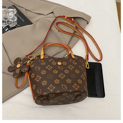 Louis' French Boho Monogram Bucket Bag