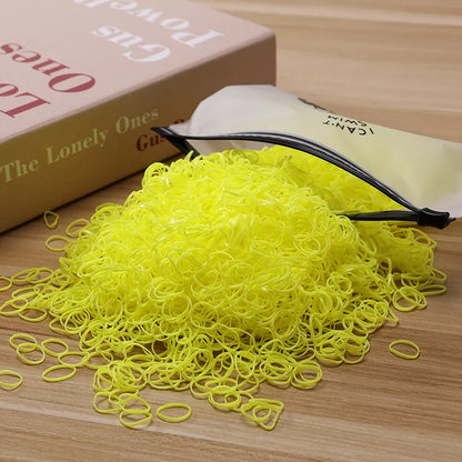 Colorful Disposable Hair Ties - 500/1000/2000pcs