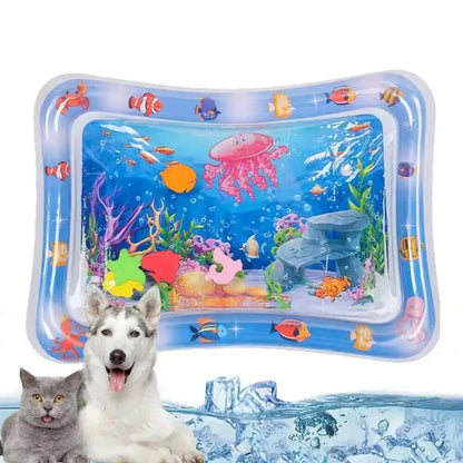 Sensory Water Play Mat for Cats & Dogs – Interactive Fun