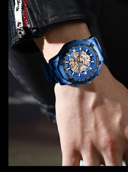 BINBOND Men’s Luxury Quartz Watch with Calendar