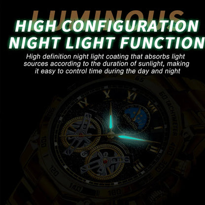 BINBOND Men’s Luxury Quartz Watch