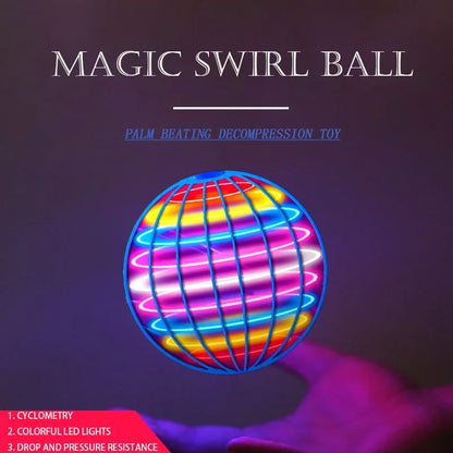 Futuristic Flying Orb Ball – Galactic Boomerang Spinner