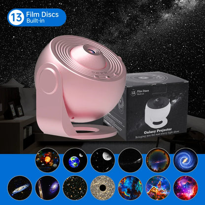 Starry Galaxy Night Light Projector