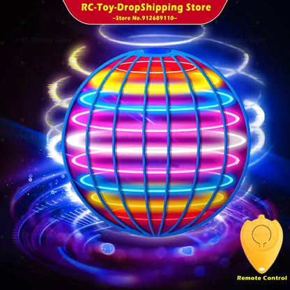 Futuristic Flying Orb Ball – Galactic Boomerang Spinner