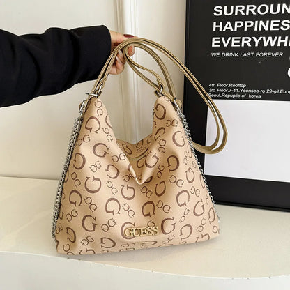 2025 Guessing Collection of Letter Print Backpack & Crossbody Bag