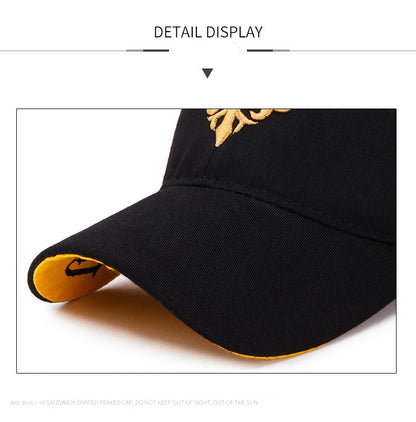 Embroidered Totem Cotton Baseball Cap