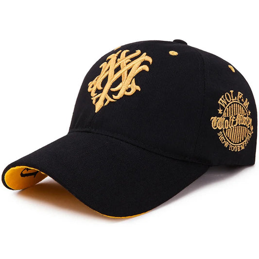 Embroidered Totem Cotton Baseball Cap