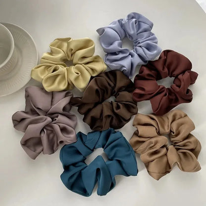 Luxe French Satin Scrunchie