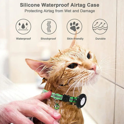 Anti-Loss Airtag Reflective Cat Collar