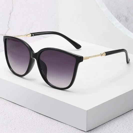 Vintage Cat Eye UV400 Sunglasses – Gradient Lens