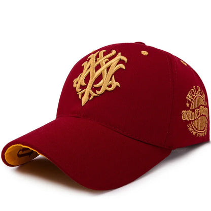 Embroidered Totem Cotton Baseball Cap