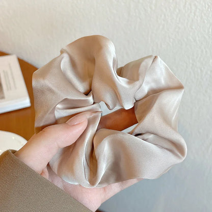 Luxe French Satin Scrunchie