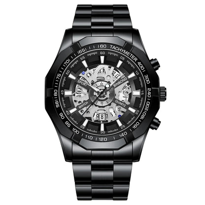 BINBOND Men’s Luxury Quartz Watch with Calendar