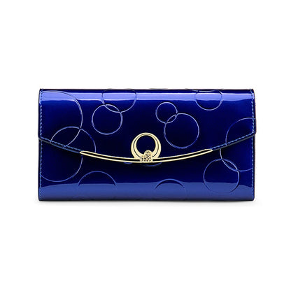Luxury Leather Long Wallet – RFID Secure with Phone and Card Pockets