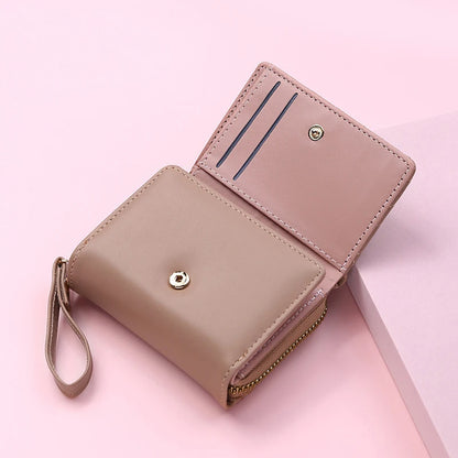 Mini Tri-Fold Embroidered Wallet – 2025 Edition
