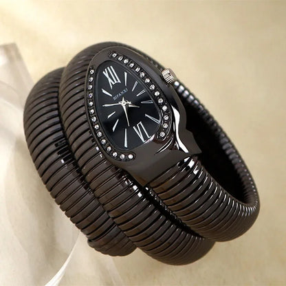 Elegant Wraparound Watch – Feminine, Modern, Iconic
