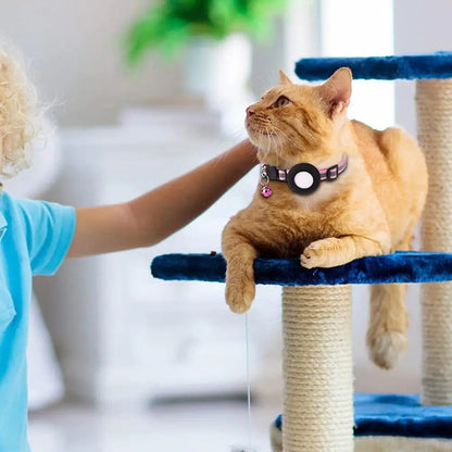 Anti-Loss Airtag Reflective Cat Collar