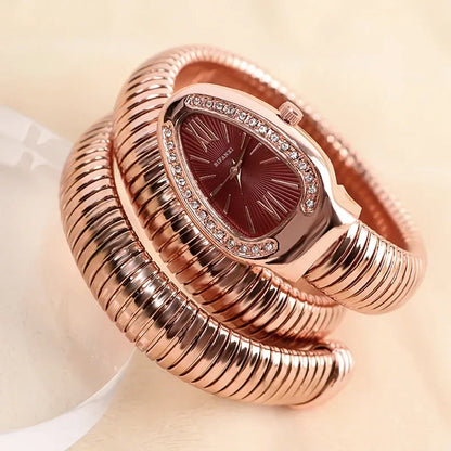 Elegant Wraparound Watch – Feminine, Modern, Iconic