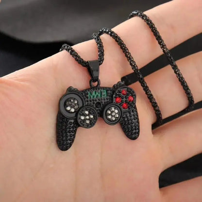 RAKOL Trendy Gamepad Stainless Steel Necklace