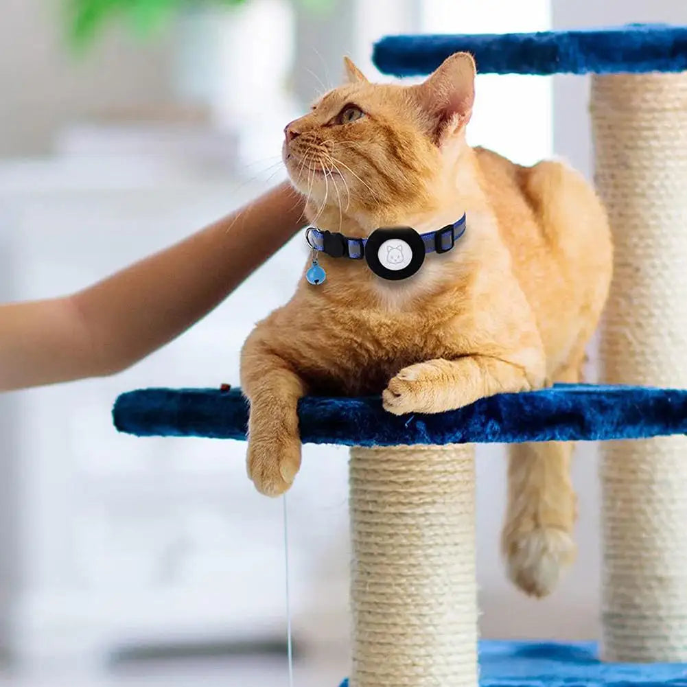 Anti-Loss Airtag Reflective Cat Collar