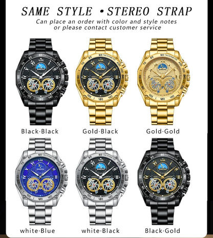 BINBOND Men’s Luxury Quartz Watch