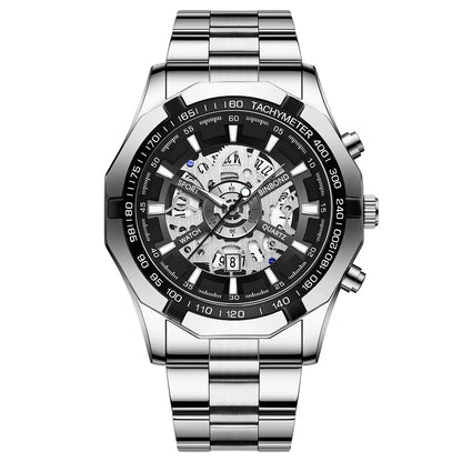 BINBOND Men’s Luxury Quartz Watch with Calendar