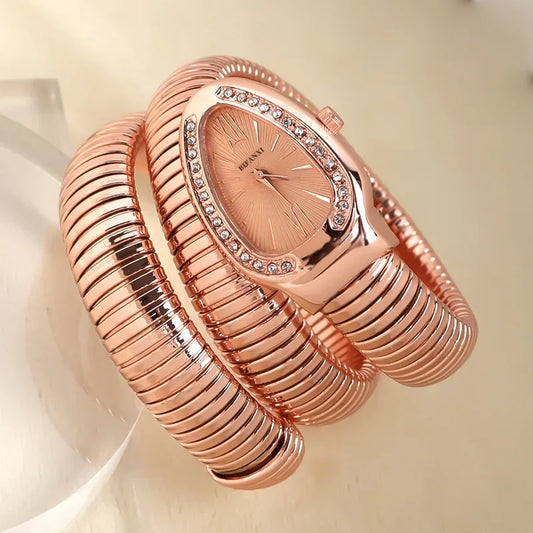 Elegant Wraparound Watch – Feminine, Modern, Iconic