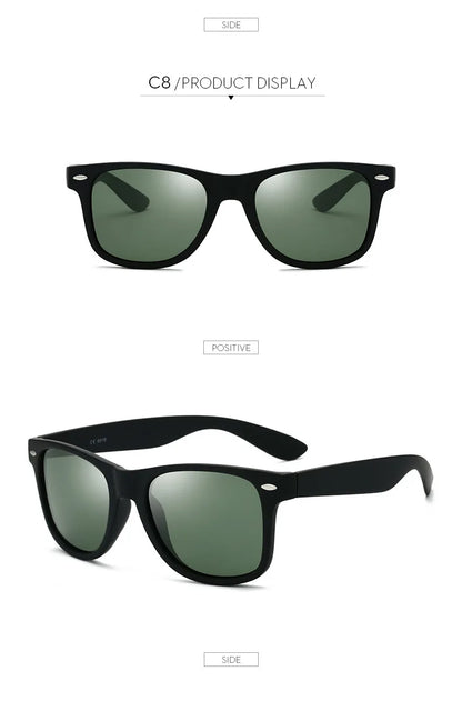 Retro Polarized Sunglasses – Unisex Summer Shades