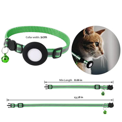 Anti-Loss Airtag Reflective Cat Collar