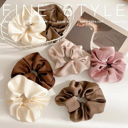 Luxe French Satin Scrunchie