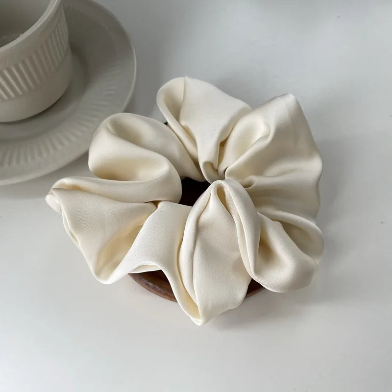 Luxe French Satin Scrunchie