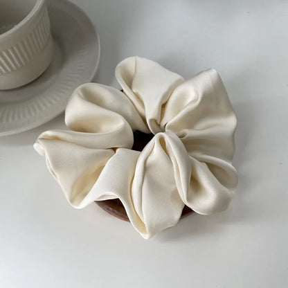 Luxe French Satin Scrunchie