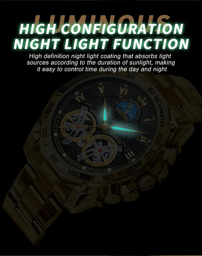 BINBOND Men’s Luxury Quartz Watch