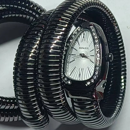 Elegant Wraparound Watch – Feminine, Modern, Iconic
