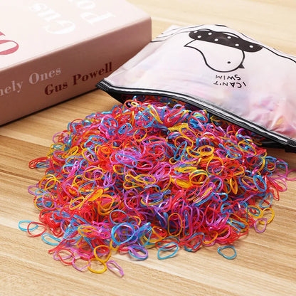 Colorful Disposable Hair Ties - 500/1000/2000pcs