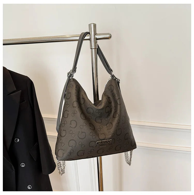 2025 Guessing Collection of Letter Print Backpack & Crossbody Bag