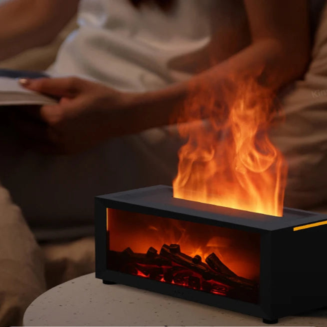 Remote Controlled Aroma Essential Fireplace