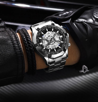BINBOND Men’s Luxury Quartz Watch with Calendar