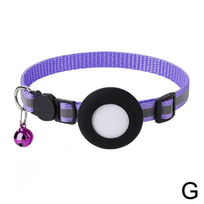 Anti-Loss Airtag Reflective Cat Collar
