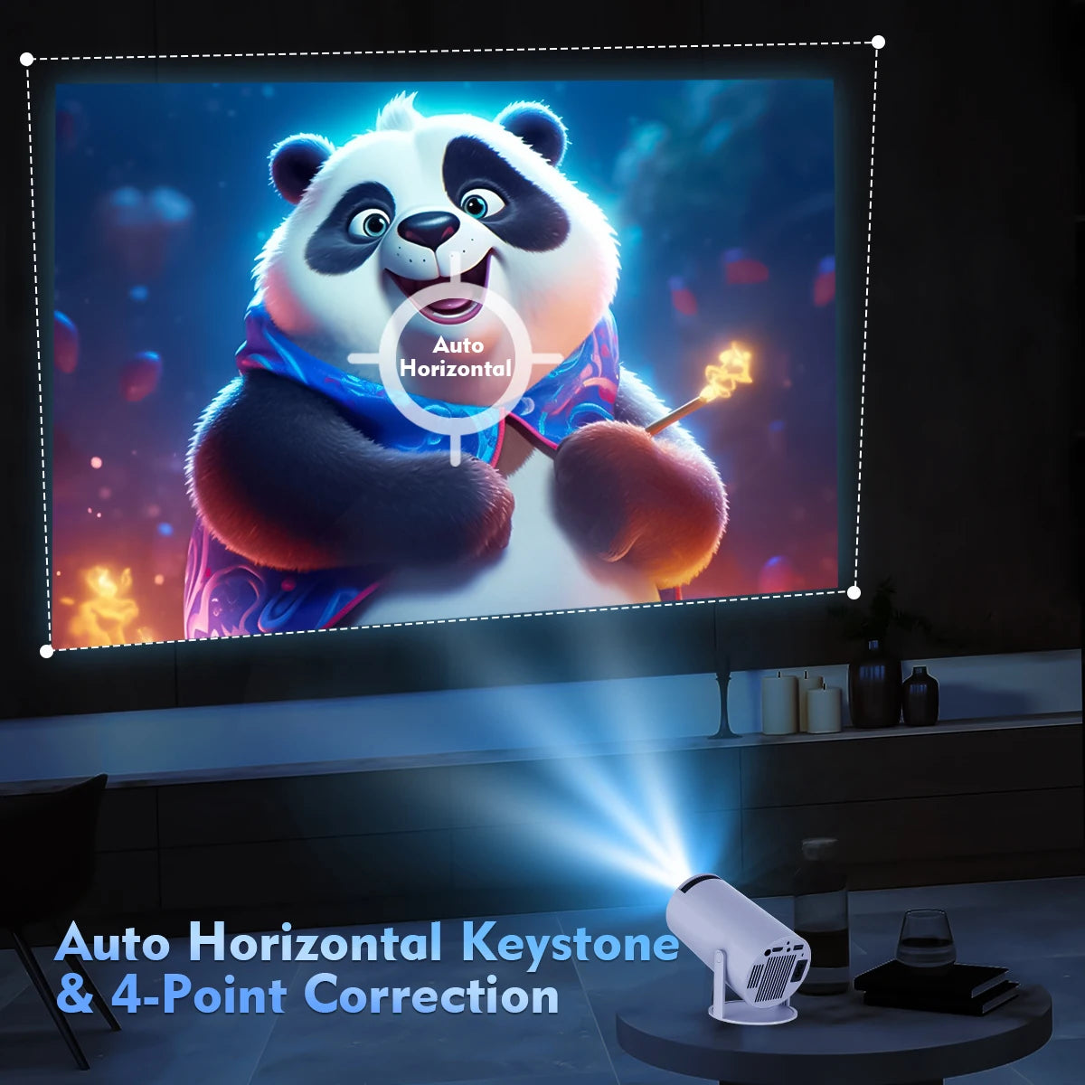 Cinema 4K Magcubic Projector