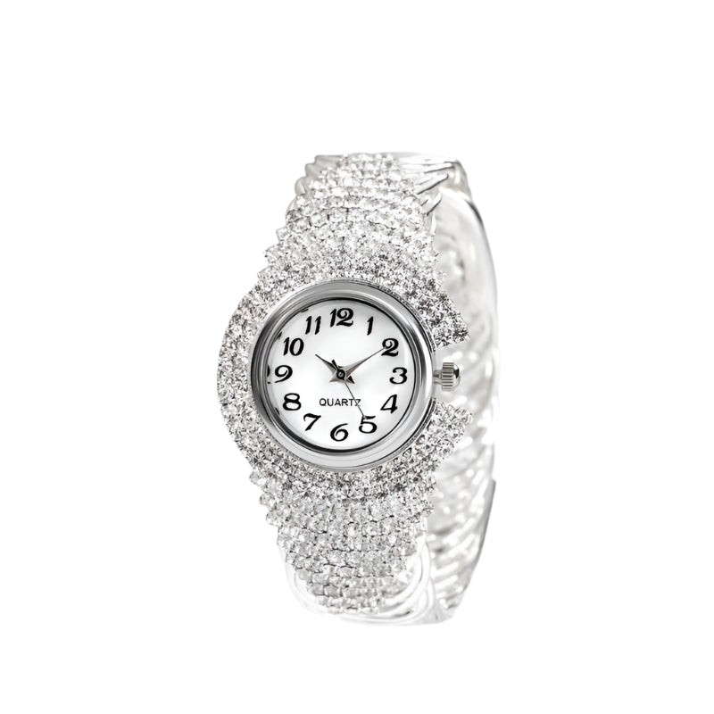 Gold Crystal Accent Women’s Watch – Petite. Chic. Beautifully Bold.