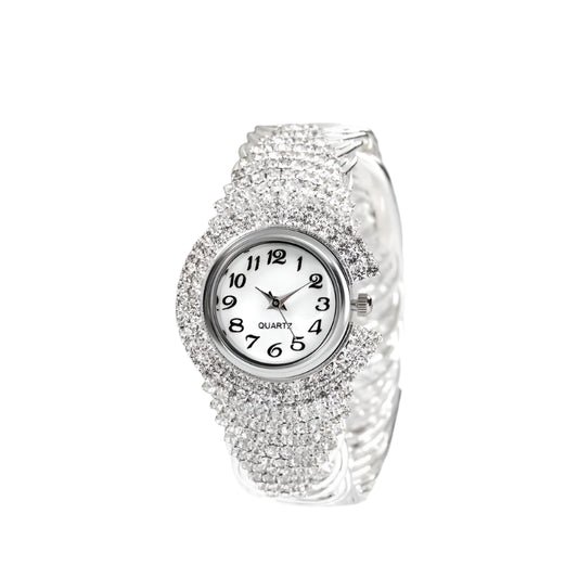 Gold Crystal Accent Women’s Watch – Petite. Chic. Beautifully Bold.