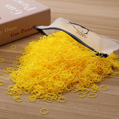Colorful Disposable Hair Ties - 500/1000/2000pcs